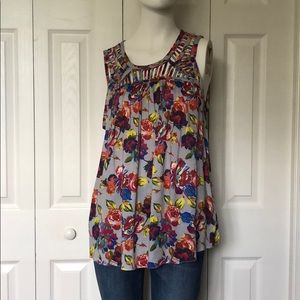 Ranna Gill Tank Floral-excellent condition.
